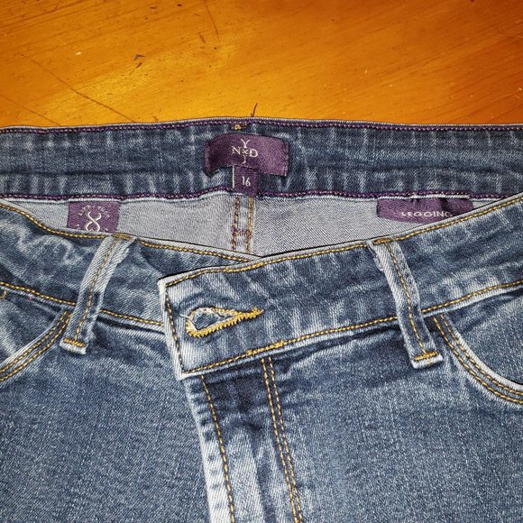 NYDJ Denim leggings Size 16 - Picture 3 of 5